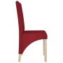 Dining chairs 2 units of red wine red fabric by vidaXL, dining chairs - Ref: Foro24-336965, Price: 135,99 €, Discount: %