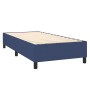 Box spring bed with blue fabric mattress 80x200 cm by vidaXL, Beds and slatted bases - Ref: Foro24-3136795, Price: 373,99 €, ...