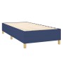 Box spring bed with blue fabric mattress 80x200 cm by vidaXL, Beds and slatted bases - Ref: Foro24-3137355, Price: 381,25 €, ...