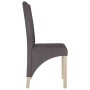 Taupe gray fabric dining chair 2 units by vidaXL, dining chairs - Ref: Foro24-336966, Price: 108,03 €, Discount: %