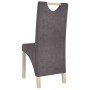 Taupe gray fabric dining chair 2 units by vidaXL, dining chairs - Ref: Foro24-336966, Price: 108,03 €, Discount: %