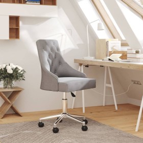 Light Gray Fabric Swivel Office Chair by vidaXL, Office chairs - Ref: Foro24-336969, Price: 141,64 €, Discount: %