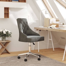 Dark gray fabric swivel office chair by vidaXL, Office chairs - Ref: Foro24-336970, Price: 141,64 €, Discount: %