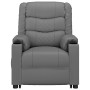 Gray synthetic leather elevating massage chair by vidaXL, Electric massage chairs - Ref: Foro24-3143473, Price: 423,34 €, Dis...