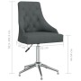 Silla de oficina giratoria tela gris oscuro de vidaXL, Sillas de oficina - Ref: Foro24-336978, Precio: 140,28 €, Descuento: %