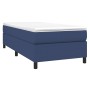 Cama box spring con colchón tela azul 80x200 cm de vidaXL, Camas y somieres - Ref: Foro24-3144381, Precio: 282,08 €, Descuent...