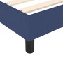 Cama box spring con colchón tela azul 80x200 cm de vidaXL, Camas y somieres - Ref: Foro24-3144381, Precio: 282,08 €, Descuent...