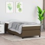 Box spring bed with dark brown fabric mattress 80x200 cm by vidaXL, Beds and slatted bases - Ref: Foro24-3144378, Price: 264,...