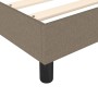 Cama box spring con colchón tela gris taupe 80x200 cm de vidaXL, Camas y somieres - Ref: Foro24-3144379, Precio: 282,84 €, De...