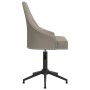 Silla de oficina giratoria de terciopelo gris claro de vidaXL, Sillas de oficina - Ref: Foro24-336997, Precio: 144,09 €, Desc...