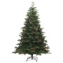 Artificial Christmas tree with pine cones and berries 210 cm by vidaXL, Christmas trees - Ref: Foro24-358377, Price: 132,99 €...