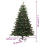 Künstlicher Weihnachtsbaum mit Tannenzapfen und Beeren 210 cm von vidaXL, Weihnachtsbäume - Ref: Foro24-358377, Preis: 132,60...