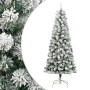 Árbol de Navidad artificial con bisagras y nieve flocada 240 cm de vidaXL, Arboles de navidad - Ref: Foro24-358383, Precio: 1...