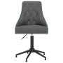 Dark Gray Velvet Swivel Office Chair by vidaXL, Office chairs - Ref: Foro24-336998, Price: 144,99 €, Discount: %