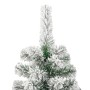 Artificial Christmas tree with hinges and flocked snow 180 cm by vidaXL, Christmas trees - Ref: Foro24-358381, Price: 63,28 €...