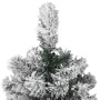 Artificial Christmas tree with hinges and flocked snow 150 cm by vidaXL, Christmas trees - Ref: Foro24-358380, Price: 49,83 €...