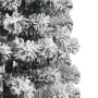 Árbol de Navidad artificial con bisagras y nieve flocada 150 cm de vidaXL, Arboles de navidad - Ref: Foro24-358380, Precio: 4...