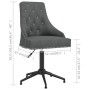 Dark Gray Velvet Swivel Office Chair by vidaXL, Office chairs - Ref: Foro24-336998, Price: 144,99 €, Discount: %