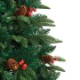 Künstlicher Weihnachtsbaum mit Tannenzapfen und Beeren 120 cm von vidaXL, Weihnachtsbäume - Ref: Foro24-358374, Preis: 45,93 ...