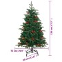 Künstlicher Weihnachtsbaum mit Tannenzapfen und Beeren 120 cm von vidaXL, Weihnachtsbäume - Ref: Foro24-358374, Preis: 45,93 ...