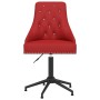 Silla de oficina giratoria de terciopelo rojo tinto de vidaXL, Sillas de oficina - Ref: Foro24-337002, Precio: 144,99 €, Desc...