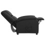 Sillón reclinable de cuero auténtico negro de vidaXL, Sillones - Ref: Foro24-337047, Precio: 347,99 €, Descuento: %