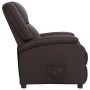 Sillón reclinable de cuero auténtico marrón de vidaXL, Sillones - Ref: Foro24-337048, Precio: 371,92 €, Descuento: %