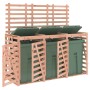 Triple Garbage Bin Shed Douglas Fir Wood by vidaXL, Waste container supports - Ref: Foro24-3157696, Price: 376,03 €, Discount: %