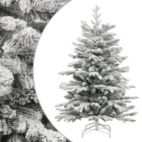 Artificial Christmas tree with hinges and flocked snow 120 cm by vidaXL, Christmas trees - Ref: Foro24-358384, Price: 54,56 €...