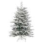 Árbol de Navidad artificial con bisagras y nieve flocada 120 cm de vidaXL, Arboles de navidad - Ref: Foro24-358384, Precio: 5...