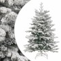 Árbol de Navidad artificial con bisagras y nieve flocada 150 cm de vidaXL, Arboles de navidad - Ref: Foro24-358385, Precio: 9...