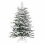 Artificial Christmas tree with hinges and flocked snow 150 cm by vidaXL, Christmas trees - Ref: Foro24-358385, Price: 80,27 €...