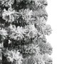 Artificial Christmas tree with hinges and flocked snow 120 cm by vidaXL, Christmas trees - Ref: Foro24-358379, Price: 37,03 €...