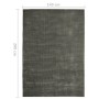 Alfombra lavable plegable poliéster gris taupe 140x200 cm de vidaXL, Alfombras - Ref: Foro24-337104, Precio: 34,34 €, Descuen...