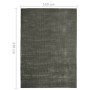 Alfombra lavable plegable poliéster gris taupe 160x230 cm de vidaXL, Alfombras - Ref: Foro24-337105, Precio: 45,93 €, Descuen...