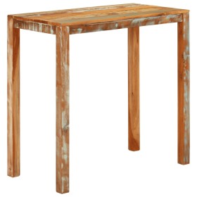 High bar table solid recycled wood 112x55x108 cm by vidaXL, Side tables - Ref: Foro24-350318, Price: 198,99 €, Discount: %