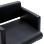 Silla de salón de belleza cuero sintético negro de vidaXL, Sillas de peluquería - Ref: Foro24-337181, Precio: 236,56 €, Descu...