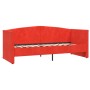 Sofá cama USB de terciopelo rojo vino tinto 90x200 cm de vidaXL, Camas y somieres - Ref: Foro24-337209, Precio: 163,42 €, Des...