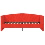 Sofá cama USB de terciopelo rojo vino tinto 90x200 cm de vidaXL, Camas y somieres - Ref: Foro24-337209, Precio: 163,42 €, Des...