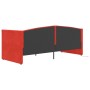 Sofá cama USB de terciopelo rojo vino tinto 90x200 cm de vidaXL, Camas y somieres - Ref: Foro24-337209, Precio: 163,42 €, Des...