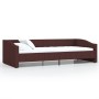 Sofá cama USB de tela morado 90x200 cm de vidaXL, Camas y somieres - Ref: Foro24-337231, Precio: 164,99 €, Descuento: %