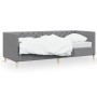 Light gray fabric USB sofa bed 90x200 cm by vidaXL, Beds and slatted bases - Ref: Foro24-337234, Price: 279,99 €, Discount: %