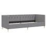 Light gray fabric USB sofa bed 90x200 cm by vidaXL, Beds and slatted bases - Ref: Foro24-337234, Price: 279,99 €, Discount: %