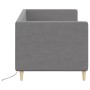 Light gray fabric USB sofa bed 90x200 cm by vidaXL, Beds and slatted bases - Ref: Foro24-337234, Price: 279,99 €, Discount: %