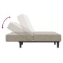 2 seater light gray velvet sofa bed by vidaXL, Sofas - Ref: Foro24-337299, Price: 192,95 €, Discount: %