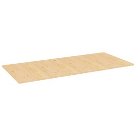 Solid pine wood table surface 220x100x2.5 cm by vidaXL, Table tops - Ref: Foro24-287685, Price: 77,99 €, Discount: %