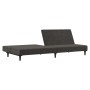 Sofá cama de 2 plazas terciopelo gris oscuro de vidaXL, Sofás - Ref: Foro24-337300, Precio: 176,91 €, Descuento: %