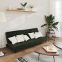 Dark green velvet 2-seater sofa bed by vidaXL, Sofas - Ref: Foro24-337301, Price: 176,91 €, Discount: %