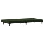 Dark green velvet 2-seater sofa bed by vidaXL, Sofas - Ref: Foro24-337301, Price: 176,91 €, Discount: %