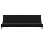 2-Sitzer-Schlafsofa aus schwarzem Samt von vidaXL, Sofas - Ref: Foro24-337305, Preis: 189,99 €, Rabatt: %